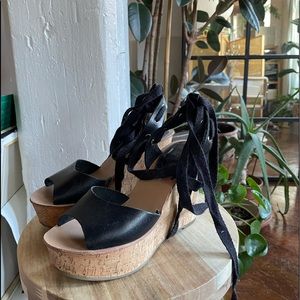 Black wedges